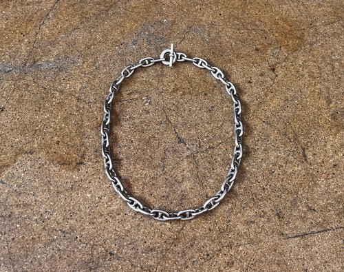 Vtg silver 925 anchor chain - 925,
