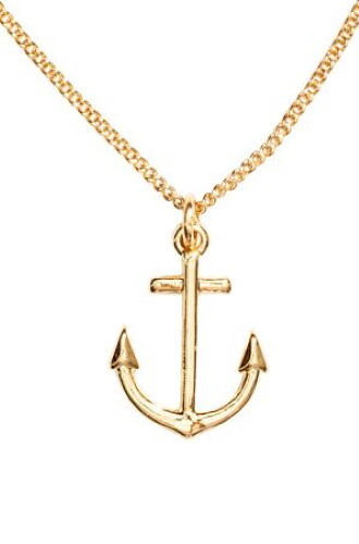 Anchor pendant necklace - pendant,