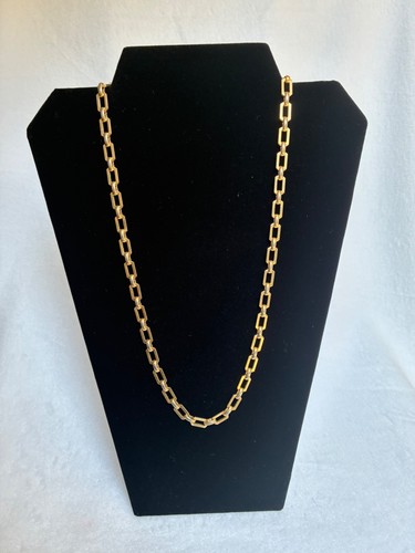Vintage gold tone anchor - vintage, chain