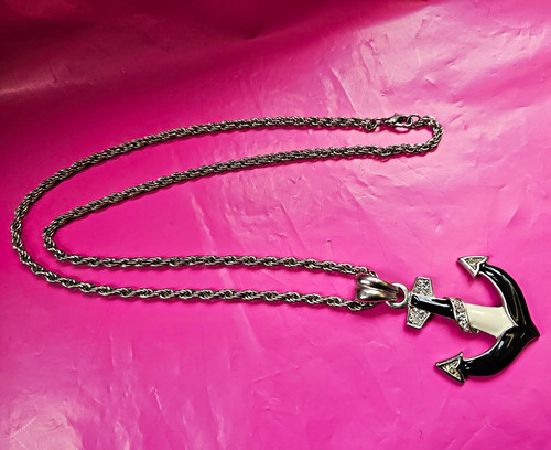 Silver tone rope - silver,