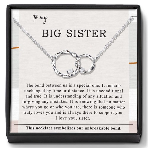 Big sister necklace my - big,