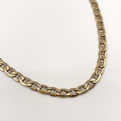 Anchor link 9ct gold - anchor,