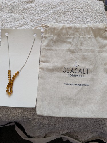 Seasalt cornwall amber glass - amber,