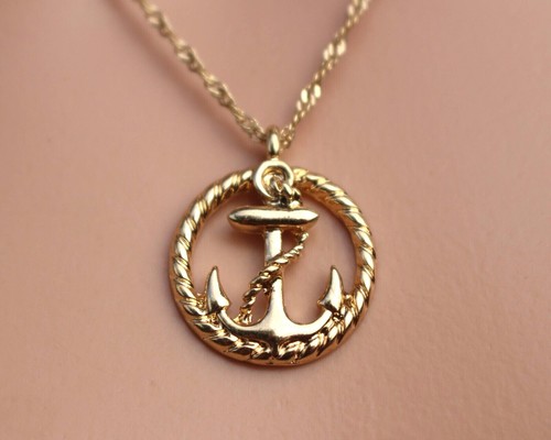 Anchor pendant necklace - anchor,