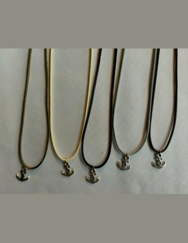 Anchor necklaces adjustable - anchor,