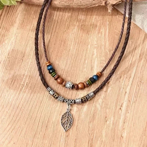 Anchor necklace men vintage - anchor,