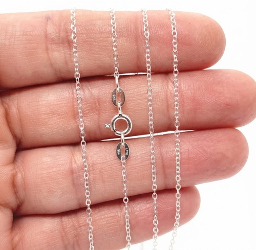 Silver necklace chain - silver,