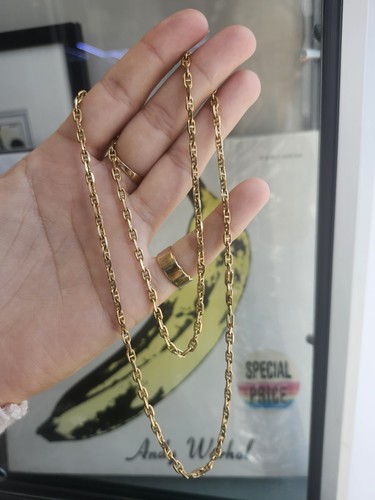 9ct gold anchor mariner - gold,