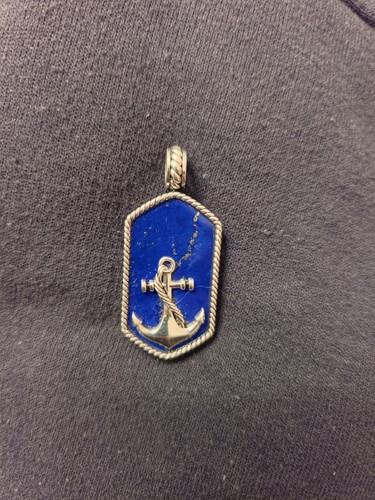 Effy blue anchor - effy, necklace